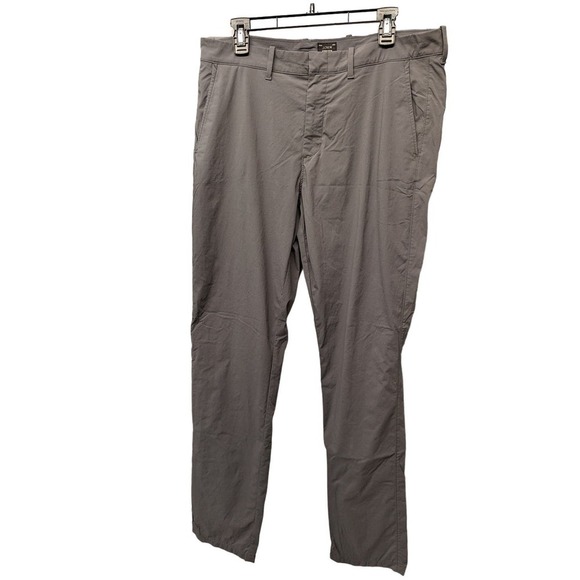J.CREW Size 34 Pants 770 Straight Stretch Chino Tech Performance‎ Gray - Picture 1 of 10